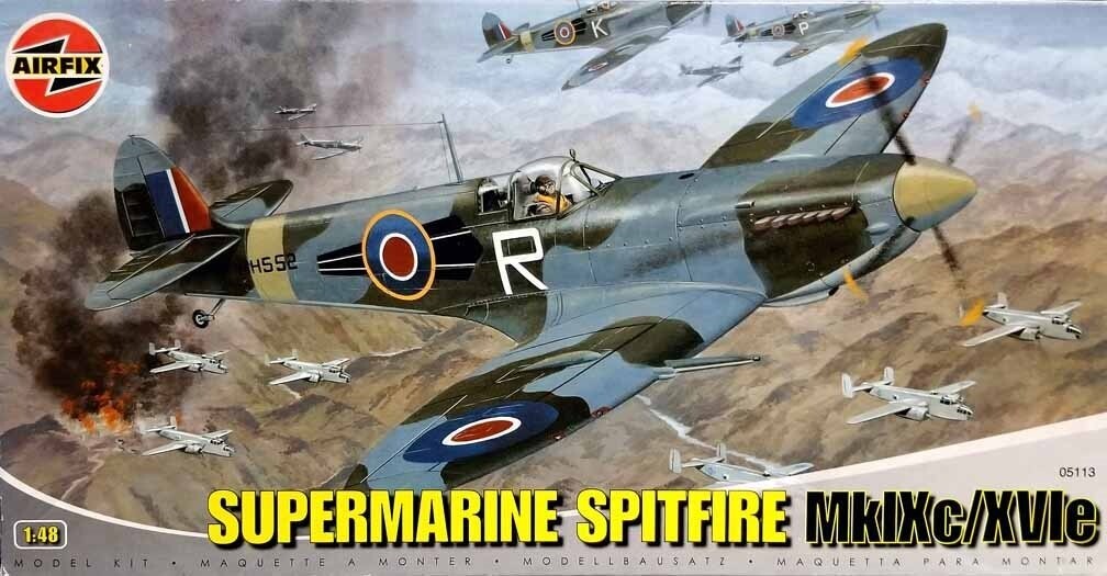 Airfix AF05113 1/48 Spitfire Mk Ixc / Mk XVIe (Hi-Back)