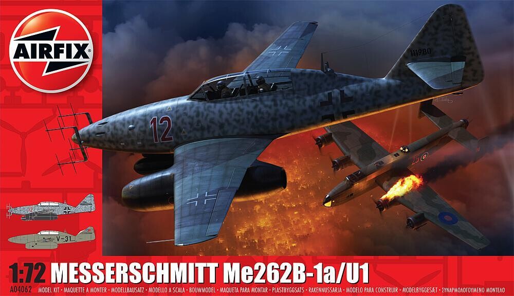 Airfix AF04062 1/72 Me262-B1A / U1