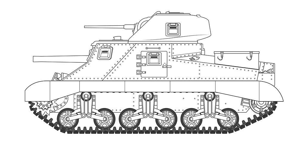 Airfix AF81370 1/35 M3 Lee / Grant