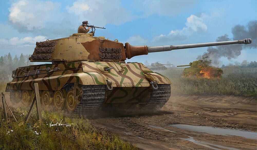 Hobby Boss HB84533 1/35 SdKfz 181 Tiger II Henschel July 45