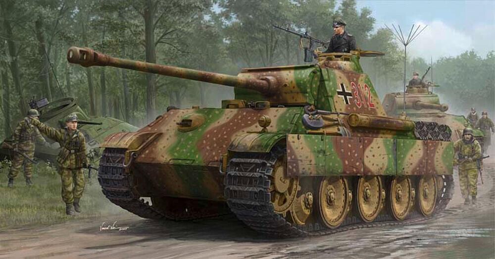 Hobby Boss HB84551 1/35 Sd.Kfz. 171 Panther , Ausf. G - früh