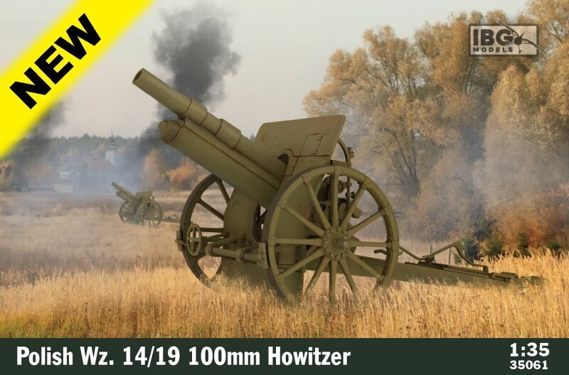 IBG IBG35061 1/35 Polish Wz. 14/18 100mm Howitzer