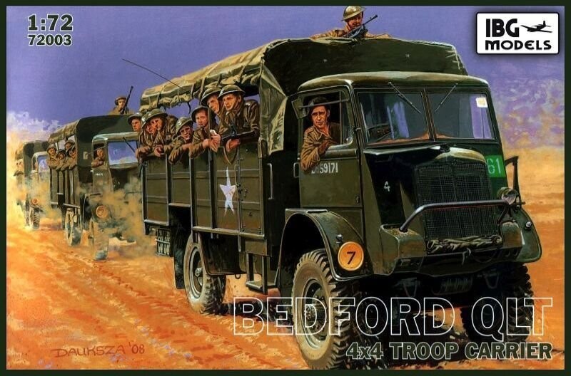 IBG IBG72003 1/72 Bedford QLT Troop Carrier