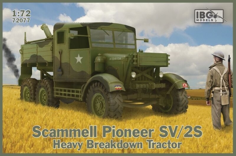 IBG IBG72077 1/72 Scammell Pionier SV/sS Heavy Tractor
