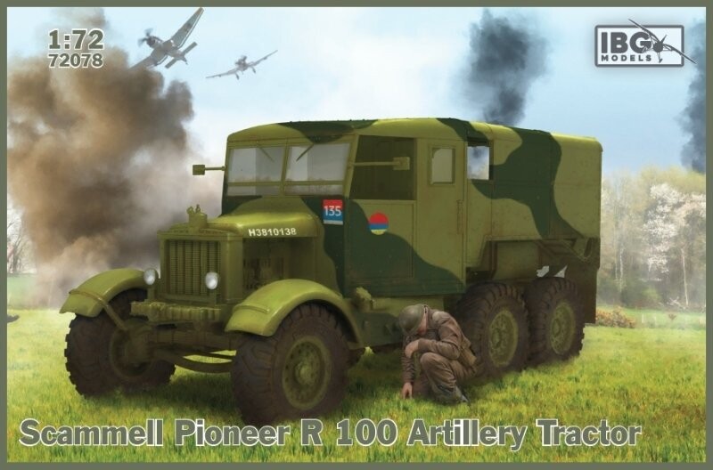 IBG IBG72078 1/72 Scammell Pionier R100 Arti. Tractor