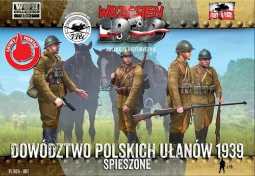 IBG IBGFTF067 1/72 Polish Uhlans Headquarter on Foot