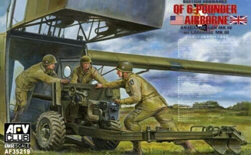 AFV CLUB AFV35219 1/35 British Mk 4 6pdr Airborne Anti-Tank Gun