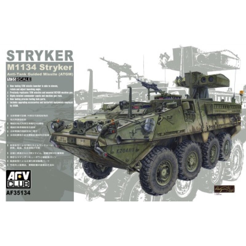 AFV CLUB AFV35134 1/35 M1134 Stryker ATGM - FRÜHLINGSANGEBOT !!!