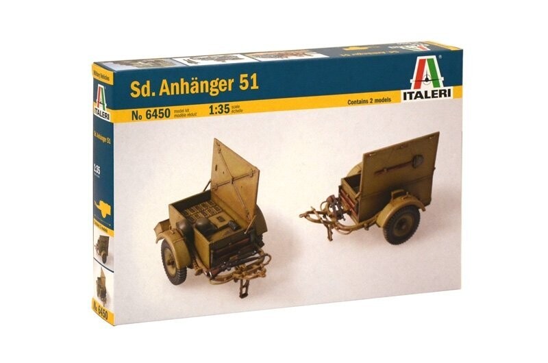 Italeri IT6450 1/35 Sd.Anh. 51 (2 Stück)
