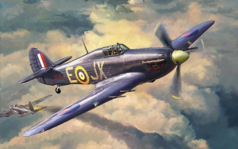 Italeri IT7322 1/72 Hawker Hurricane Mk. IIC