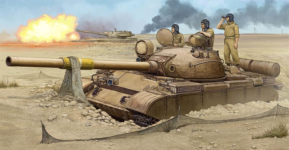Trumpeter TR01548 1/35 T-62 Model 1962, Irakische Armee
