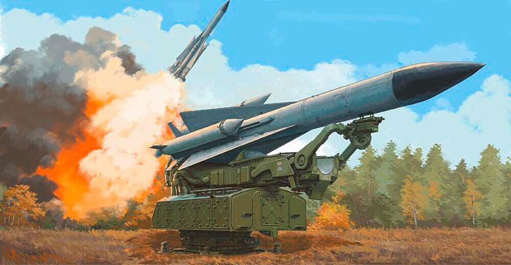 Trumpeter TR09550 1/35 5V28 of 5P72 Launcher SAM-5 GAMMON
