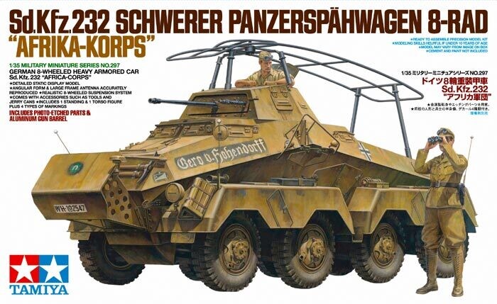 TAMIYA TM35297 1/35 SdKfz 232 Afrika