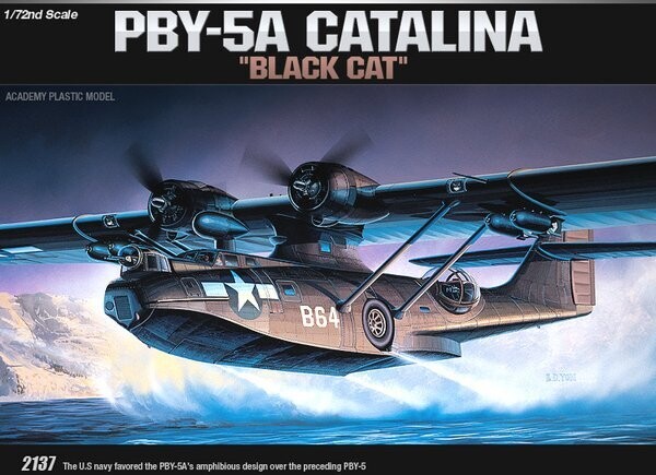 Academy 12487 1/72 PBY-5 BLACK CATALINA