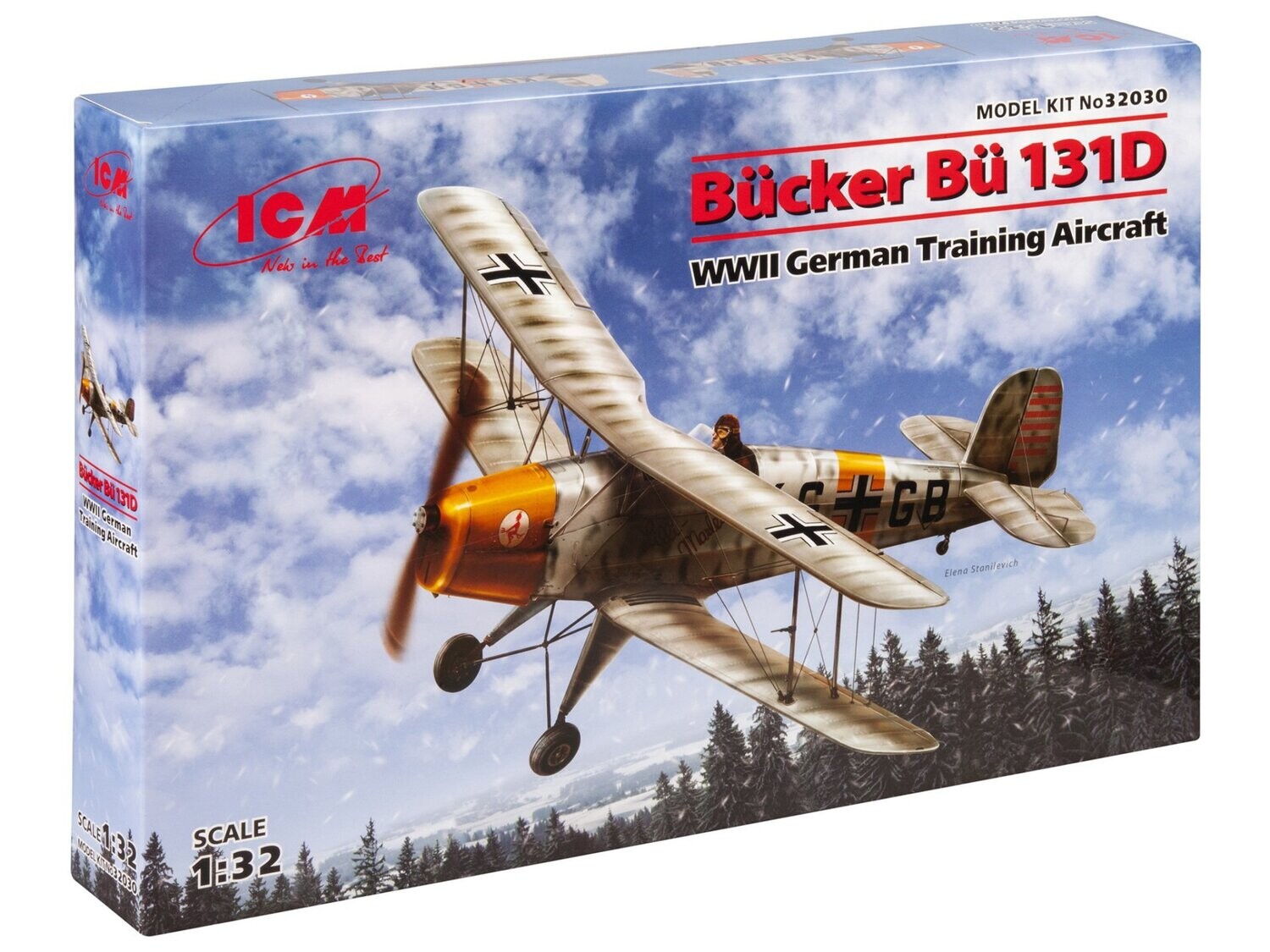 ICM ICM32030 1/32 Bücker Bü 131D