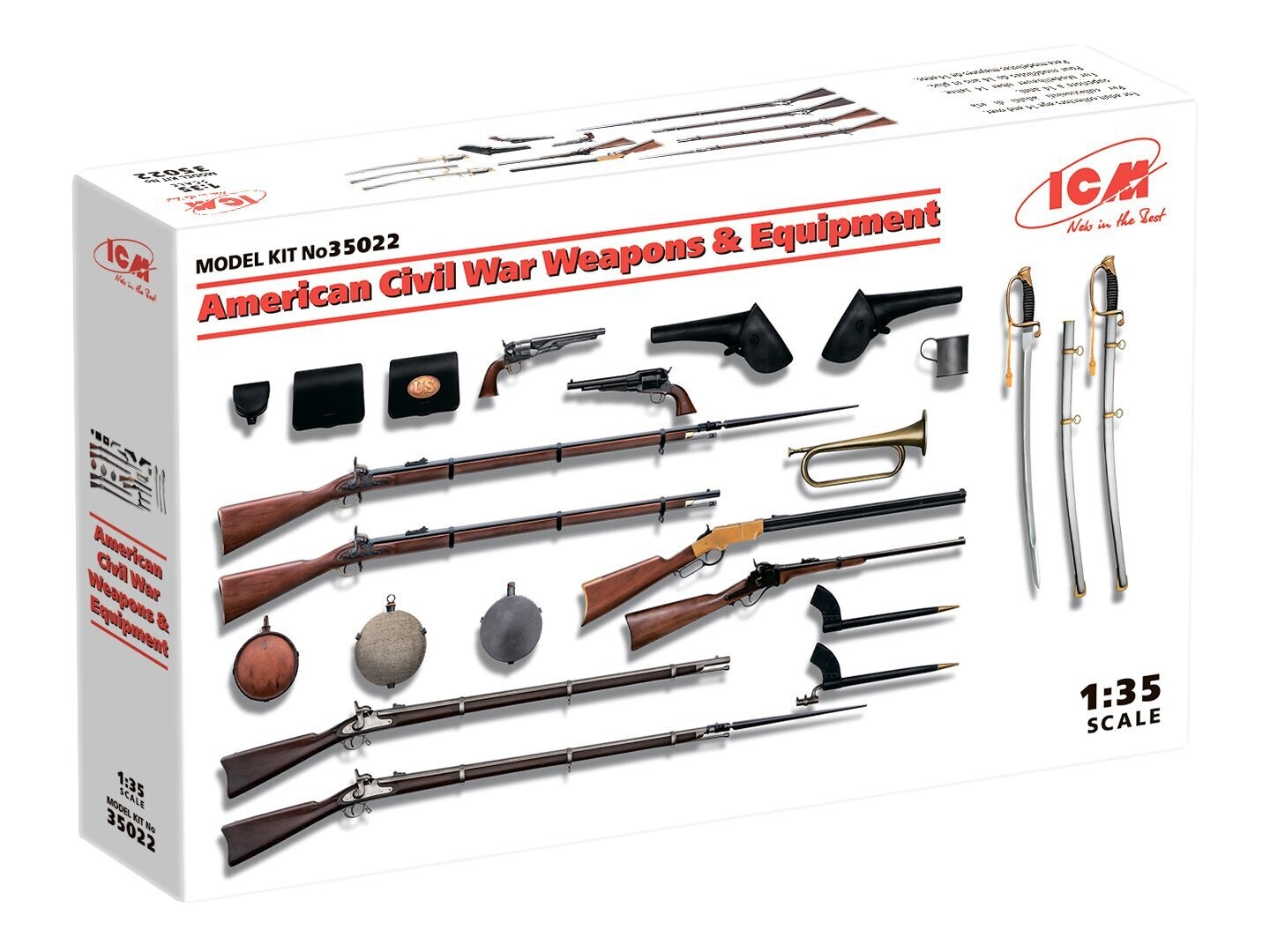 ICM ICM35022 1/35 American Civil War Weapons & Equipment