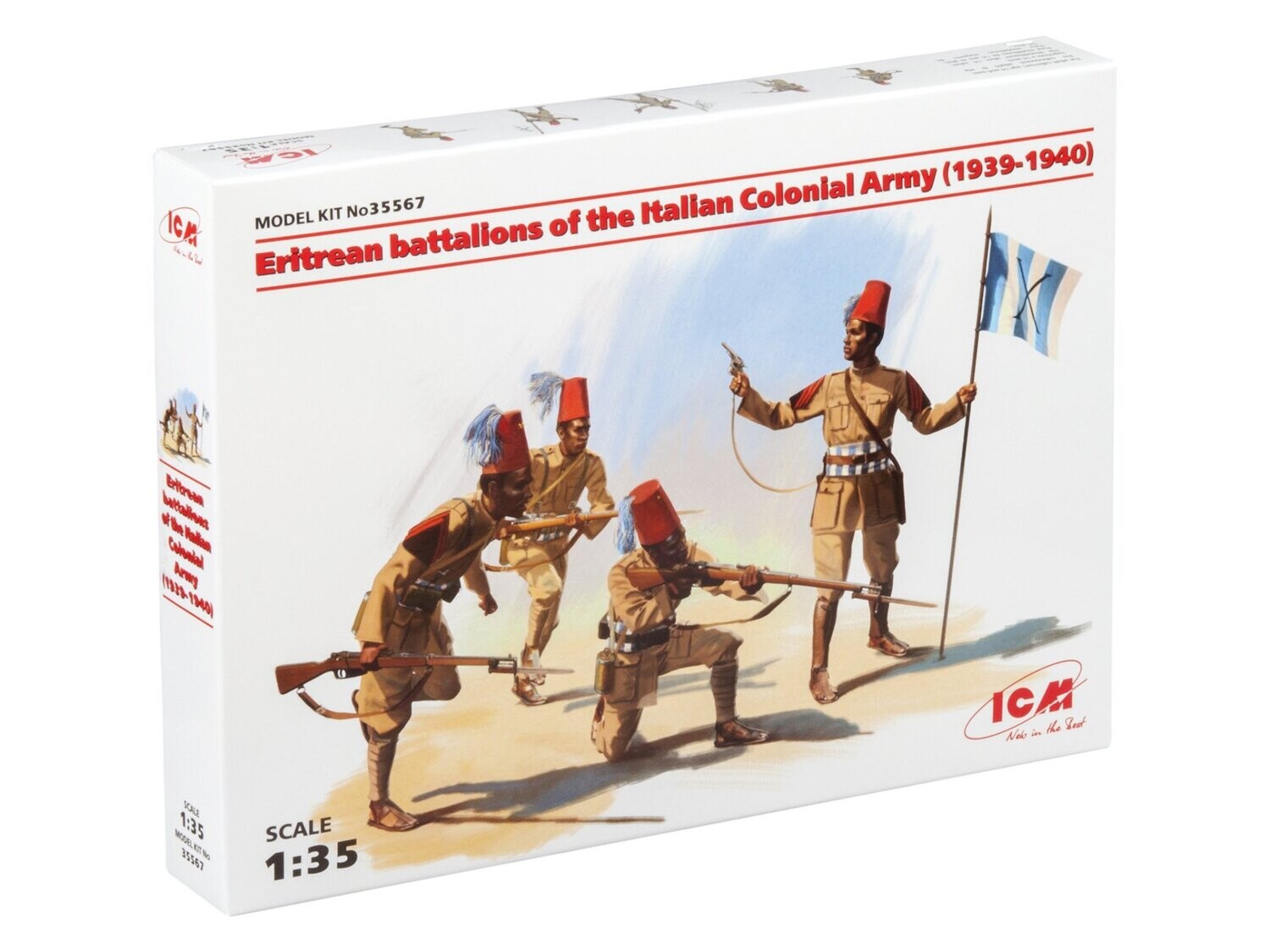 ICM ICM35567 1/35 Eritrean battalions of the Italian Colonial Army
