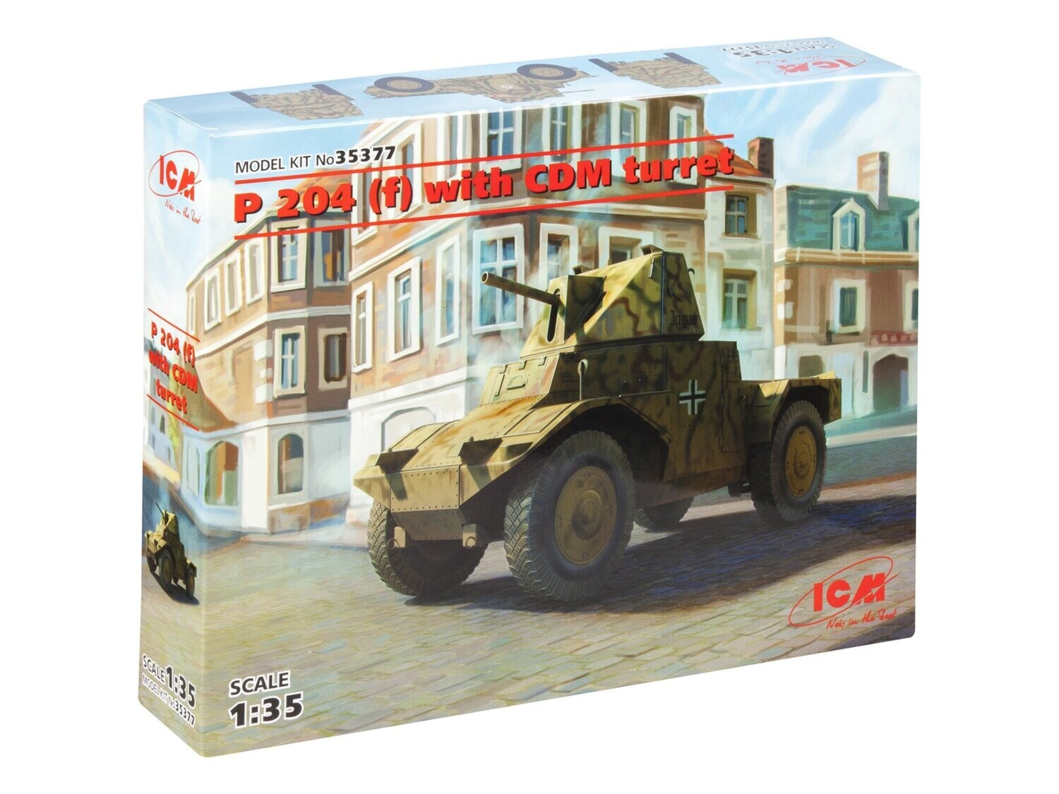 ICM ICM35377 1/35 PzSpWg P 204 (f) with CDM Turret