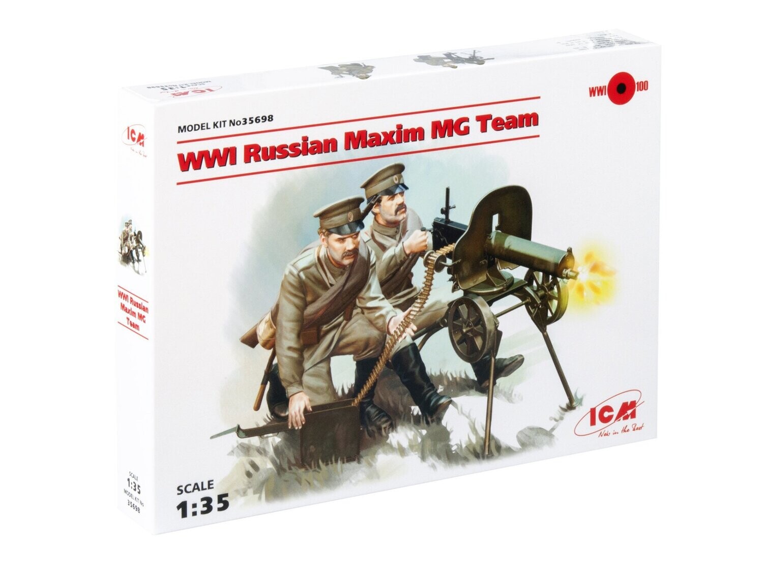 ICM ICM35698 1/35 WWI Russ. Maxim MG team