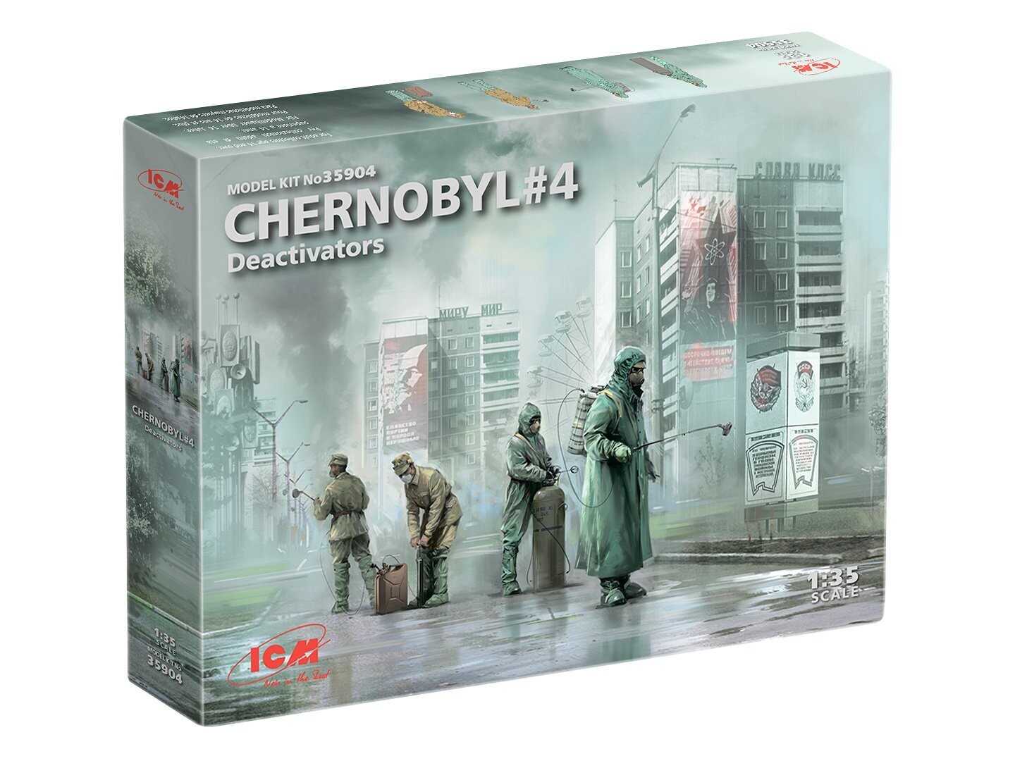 ICM ICM35904 1/35 Chernobyl #4 - Deactivators (4)