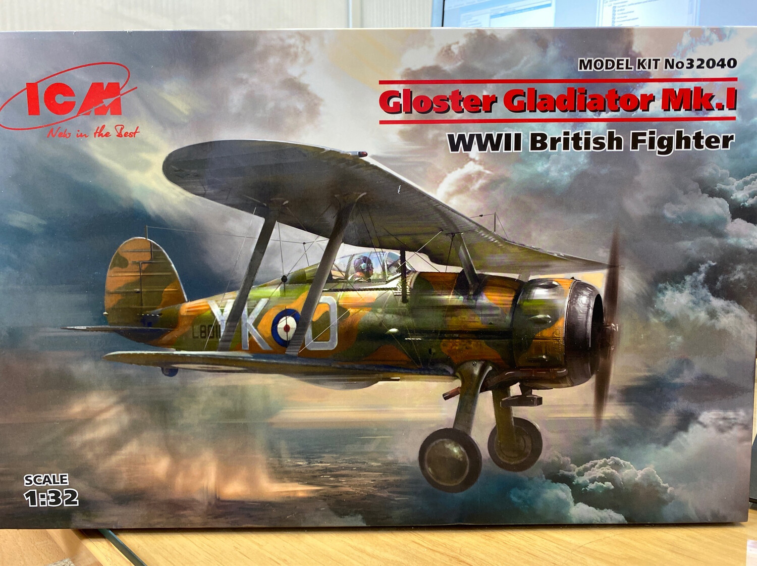 ICM ICM32040 1/32 Gloster Gladiator Mk.I