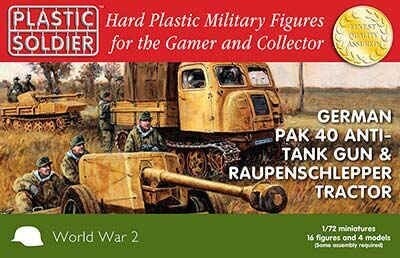Plastic Soldier PSCG20005 1/72 Pak 40 and Raupenschlepper Ost Plastic Soldier PSCG20005 1/72 Pak 40 and Raupenschlepper Ost
