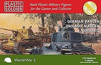 Plastic Soldier PSCV20019 1/72 Pz. 38t and Marder Variants
