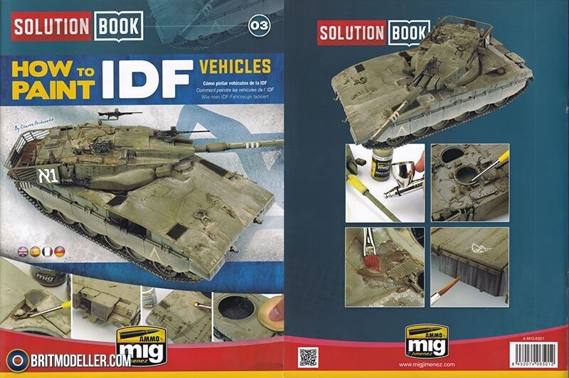 Mig AMIG6501 Solution Book - How to paint IDF Vehicles - ANGEBOT !! Mig AMIG6501 Solution Book - How to paint IDF Vehicles - ANGEBOT !!