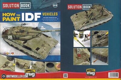 Mig AMIG6501 Solution Book - How to paint IDF Vehicles