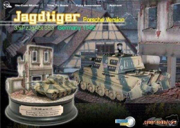 DRAGON ARMOR DR60201 1/72 Jagdtiger Porsche Vignette