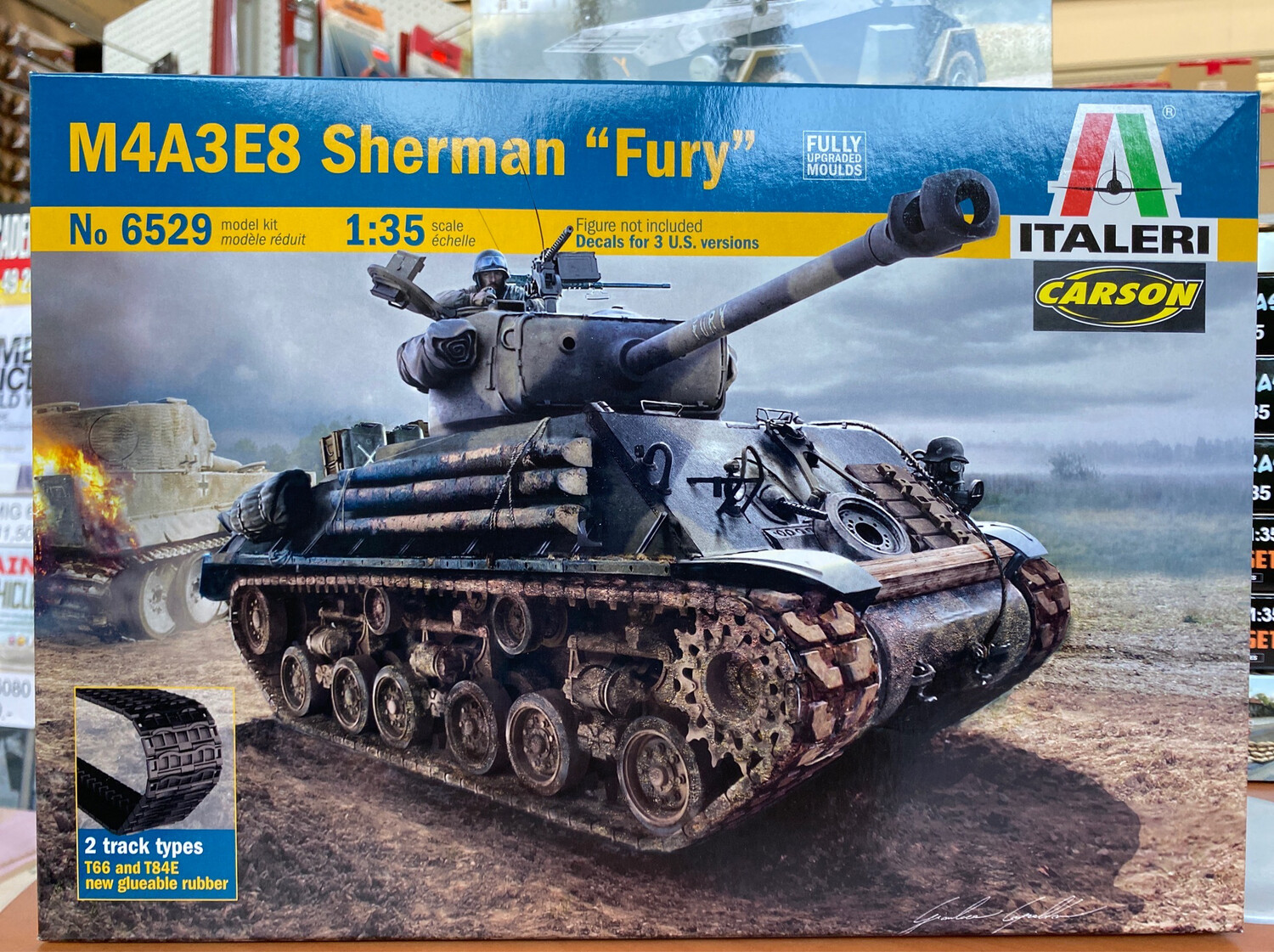 Italeri IT6529 1/35 M4A3E8 Sherman Fury