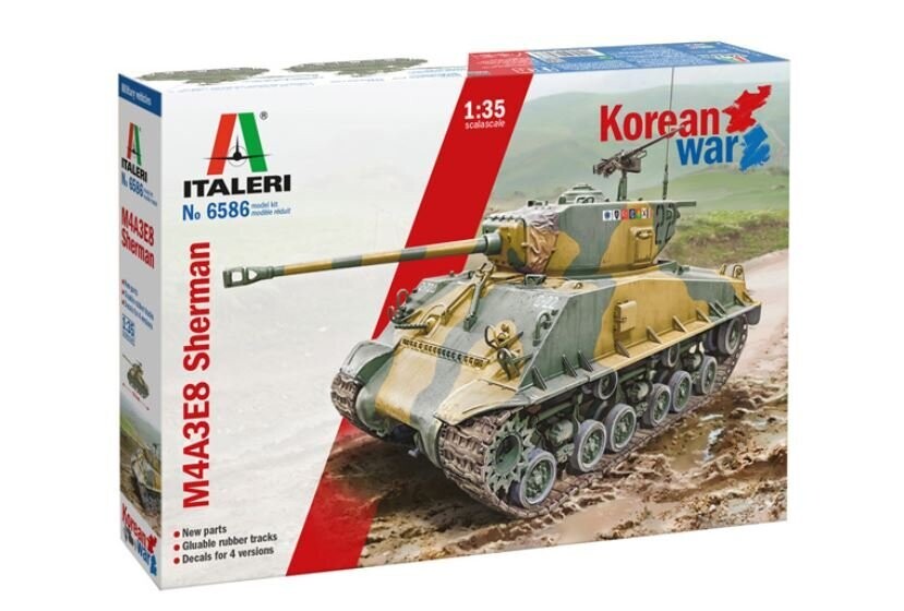 Italeri IT6586 1/35 Sherman M4A3E8 - Korean War - ANGEBOT !!!