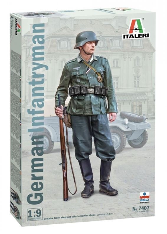 Italeri IT7407 1/9 Dt. Infanterist ( ex ESCI )