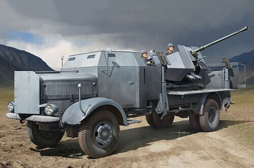 TRUMPETER TR09593 1/35 Dt. L4500A mit 3,7cm Flak 37