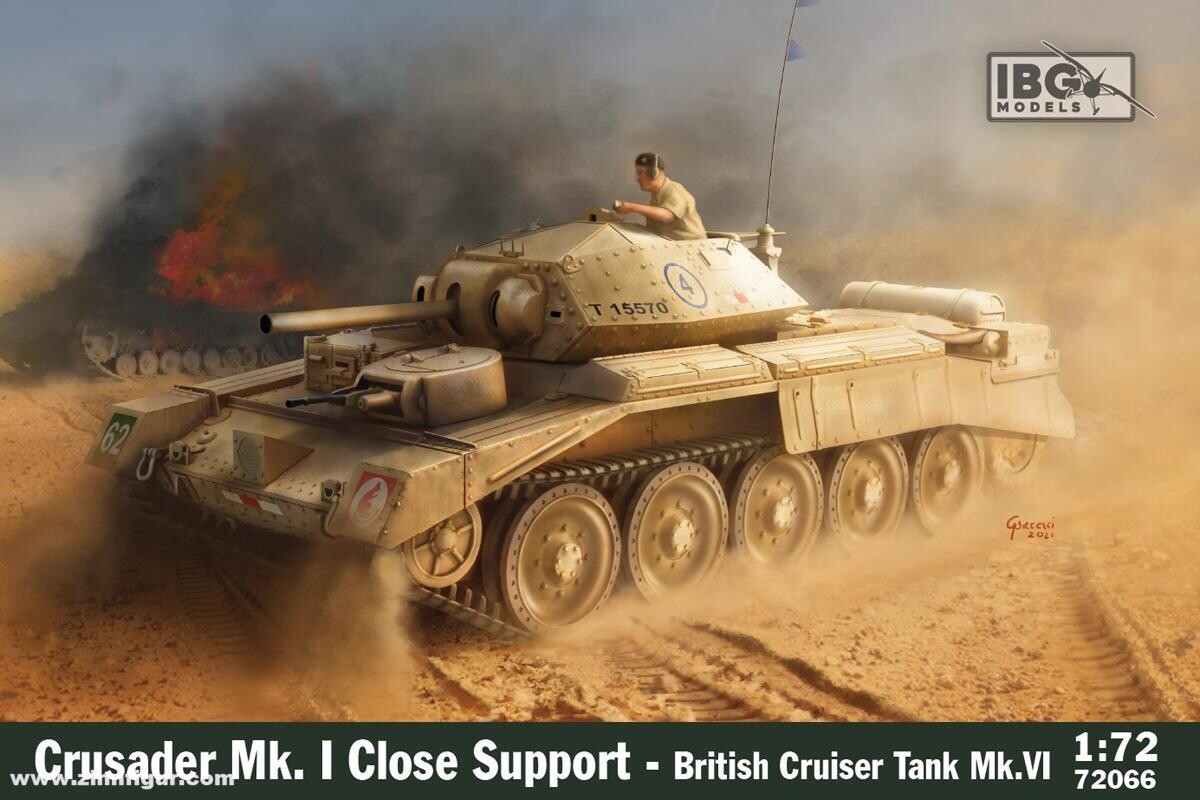 IBG IBG72066 1/72 Crusader Mk.I CS - Brit. Close Support Tank