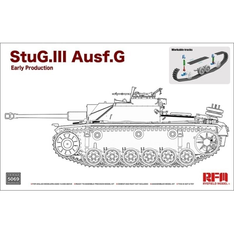 RYEFIELD RM5069 1/35 StuG.III Ausf. G early Prod.
