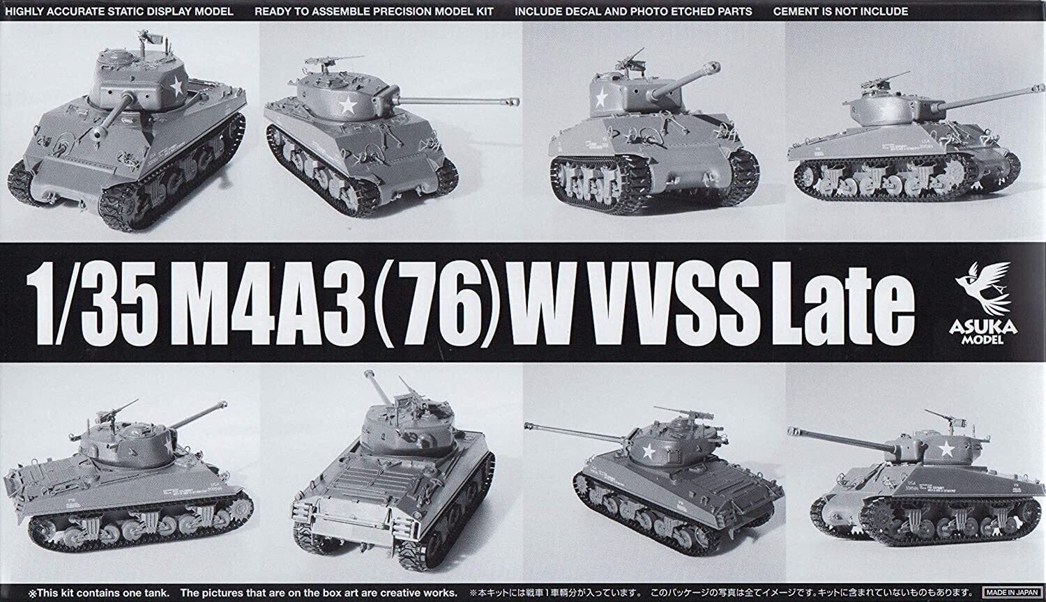 ASUKA AS35043 1/35 M4A3 (76) WVVSS - Late