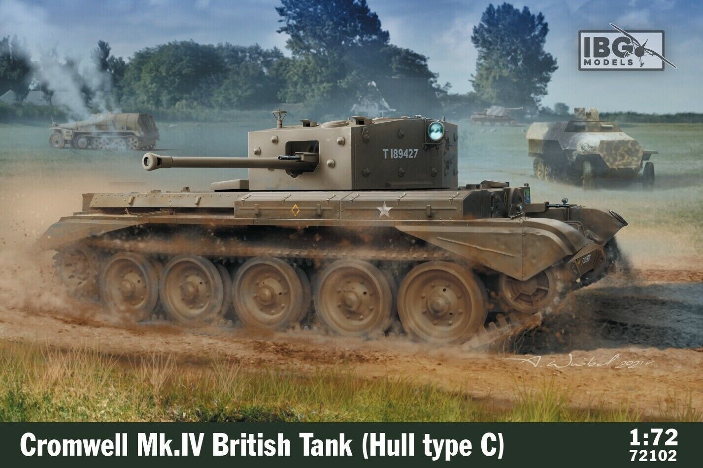 IBG IBG72102 1/72 Cromwell Mk.IV - ( Hull Type C ).