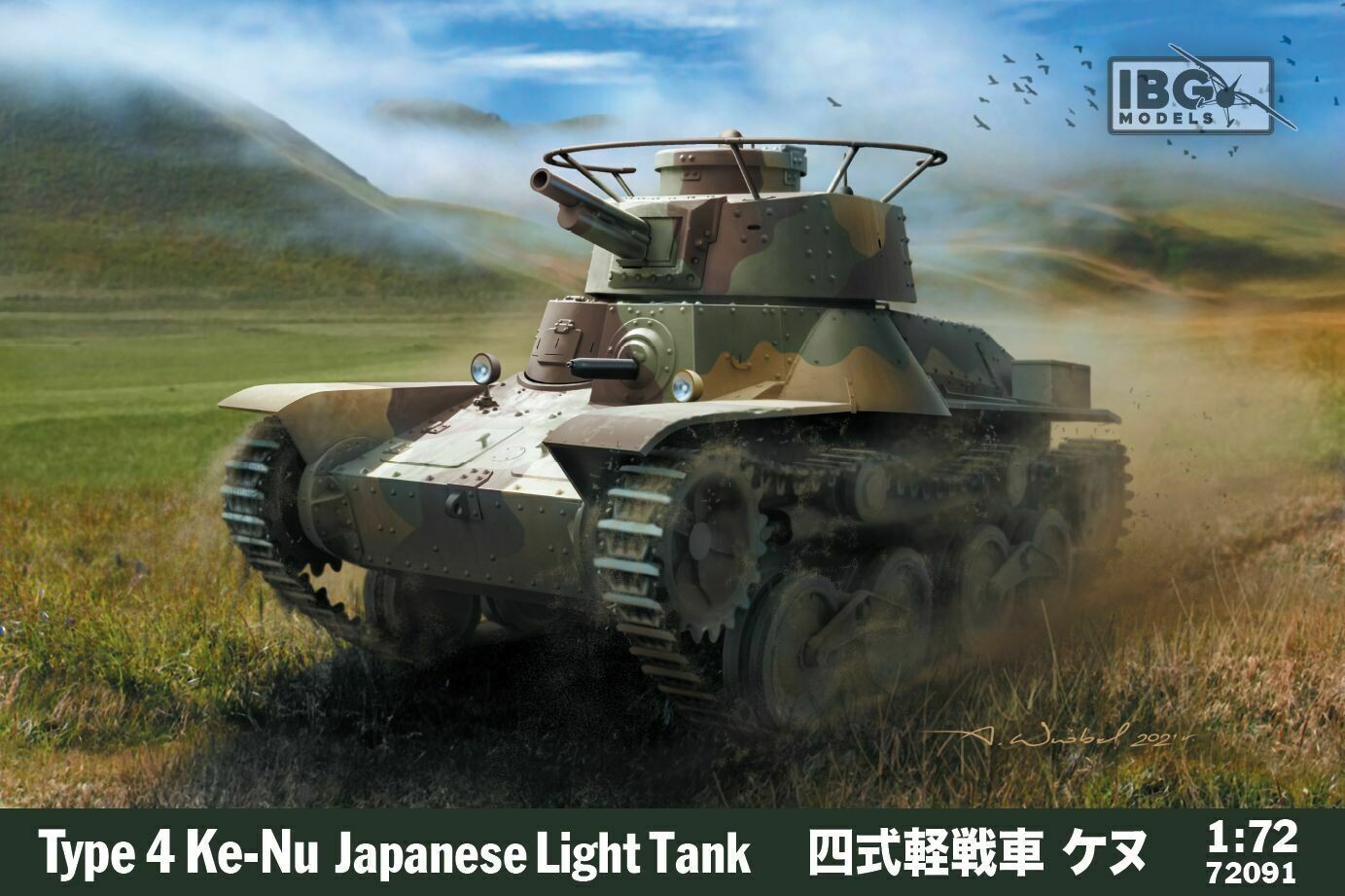 IBG IBG72091 1/72 Type 4 Ke-Nu Light Tank