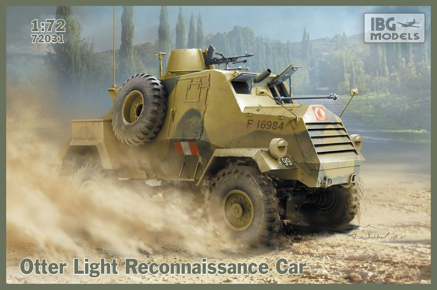 IBG IBG72031 1/72 Otter Light Reconnaissance Car