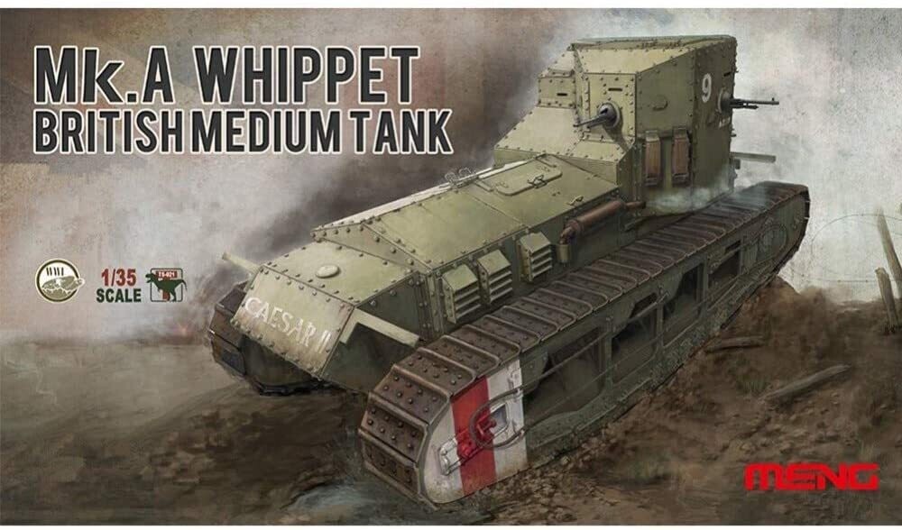 MENG TS021 1/35 British Medium Tank Mk.A Whippet
