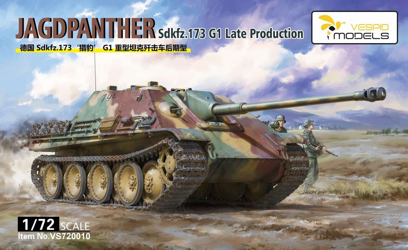 VESPID VS720010 1/72 'Jagdpanther' Sd.Kfz.173 G1, late Prod.