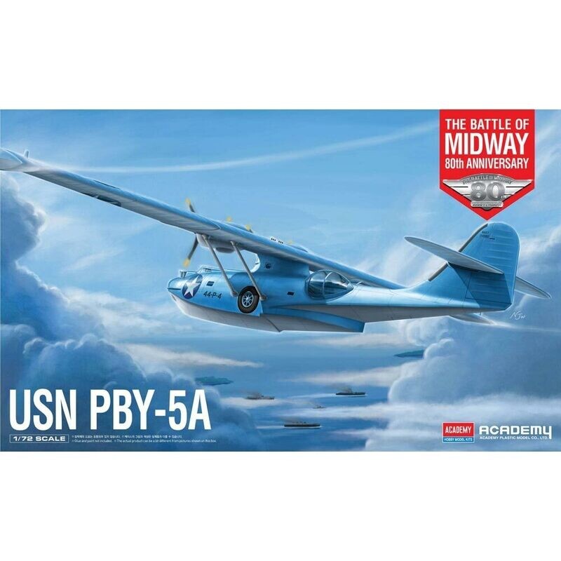 Academy 12573 1/72 USN PBY-5A Battle Of Midway Academy 12573 1/72 USN PBY-5A Battle Of Midway
