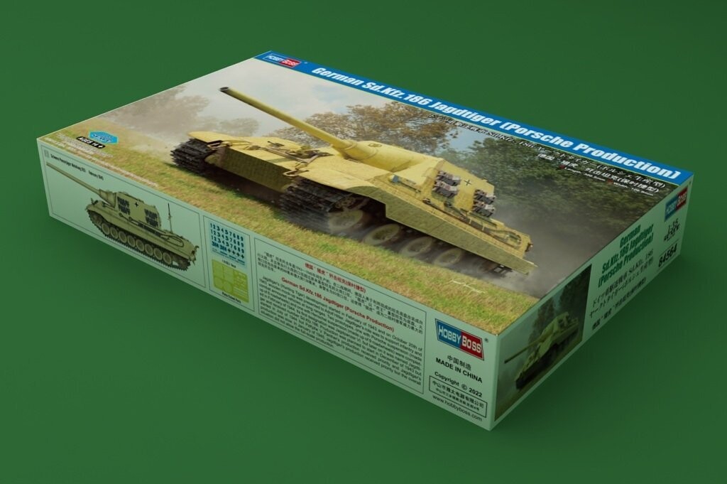 Hobby Boss HB84564 1/35 Sd.Kfz.186 Jagdtiger - Porsche Production