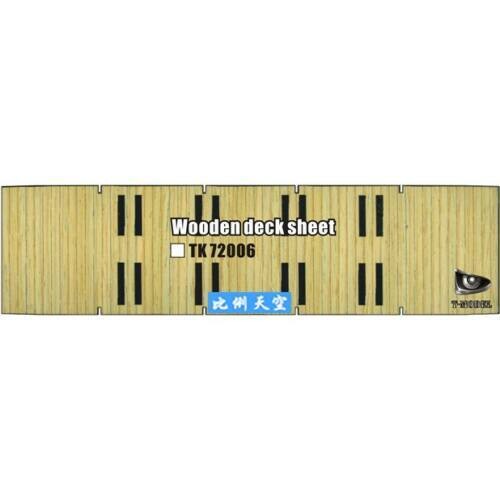 T-Model TMOTK72006  1/72 Wooden Deck Sheet for German 80T Type SSYS Platformwagen