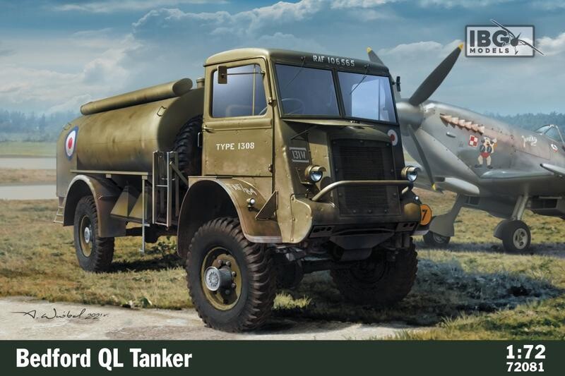 IBG IBG72081 1/72 Bedford QL Tanker
