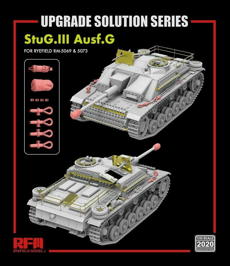 RYEFIELD RM2020 1/35 Upgrade Solution Set for StuG.III, Ausf.G