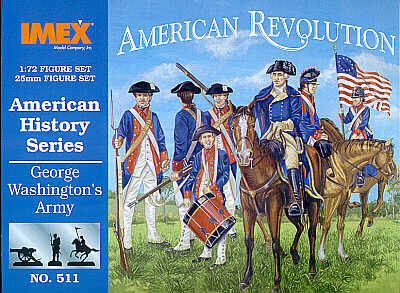 IMEX IMEX511 1/72 George Washingtons Army IMEX IMEX511 1/72 George Washingtons Army