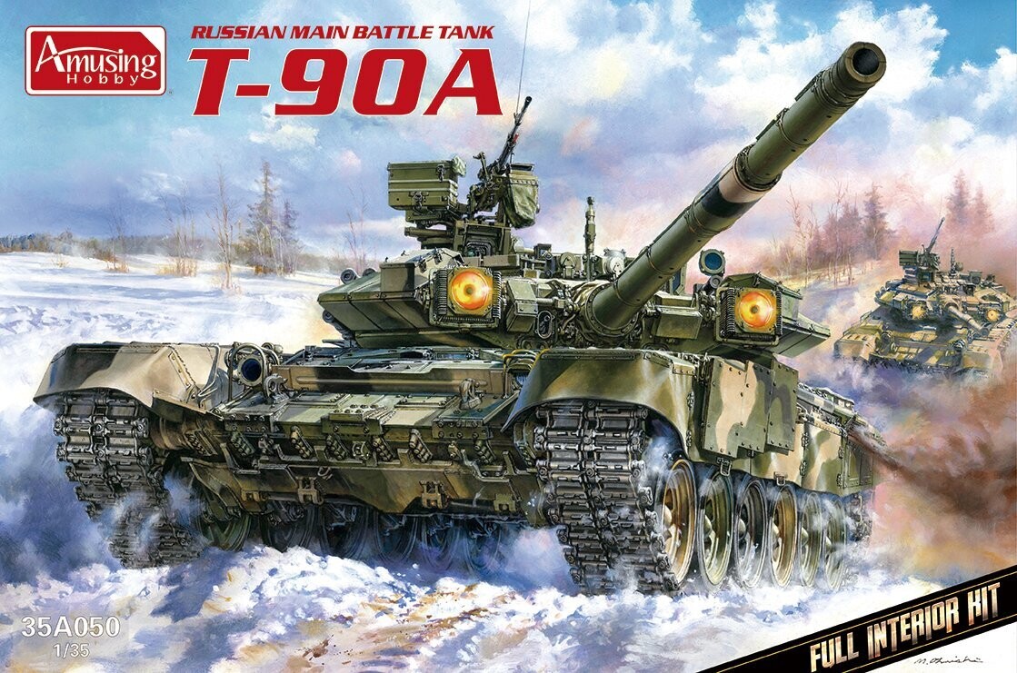 AMUSING HOBBY AH35A050 1/35  Russian MBT T-90A - FRÜHLIGSANGEBOT !!!