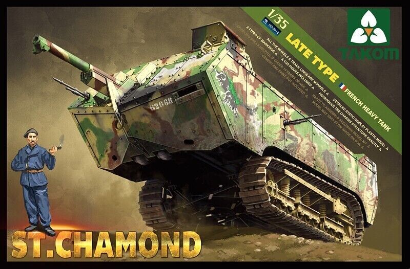 TAKOM TAK2012 1/35 St. Chamond (late type)
